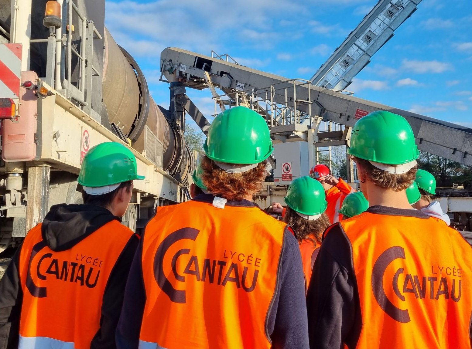 Visite de Chantier pour nos BTS  Travaux Publics