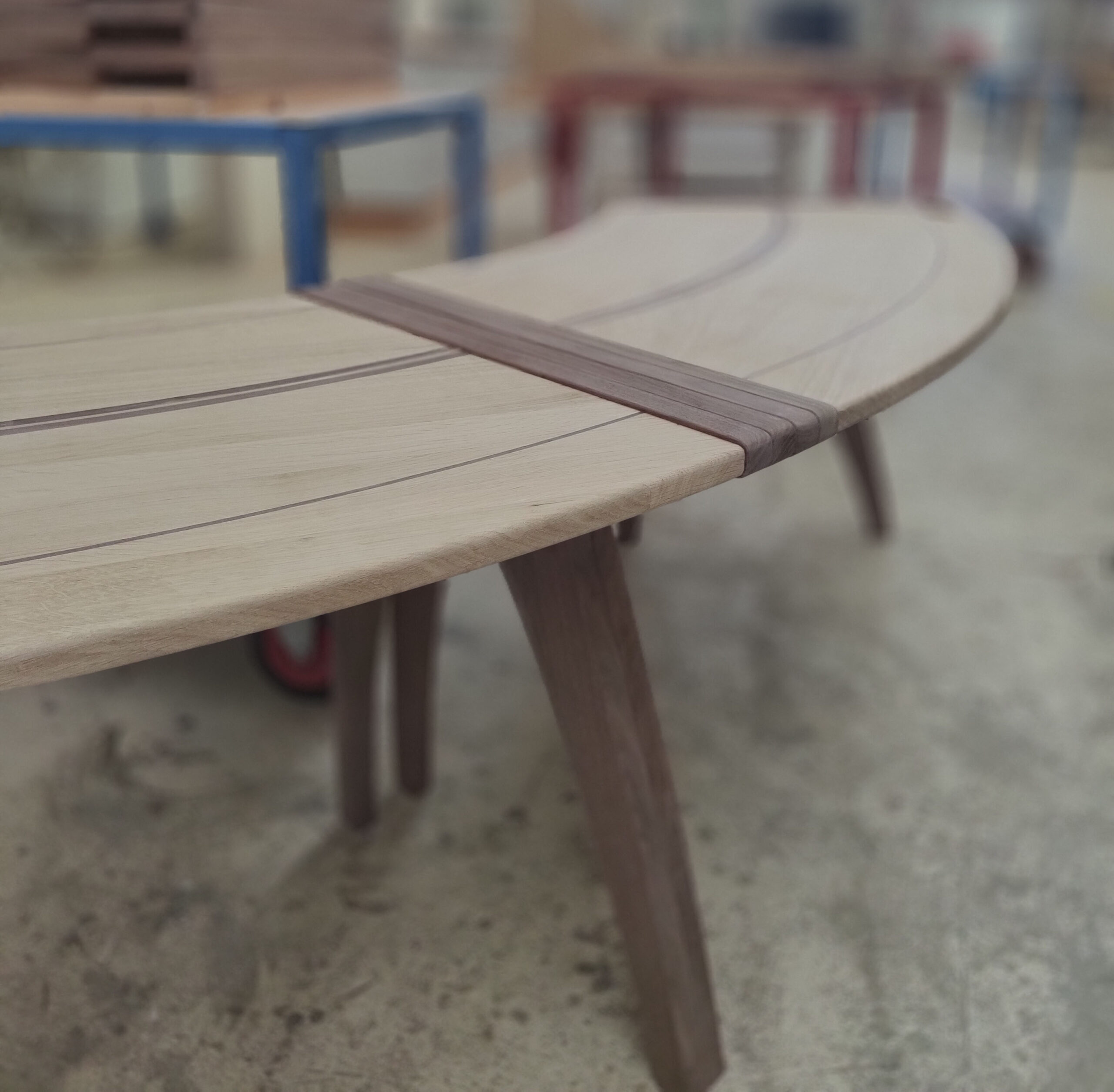 Les "Bac pro Menuisiers" à l'œuvre pour la Mairie de Villefranque